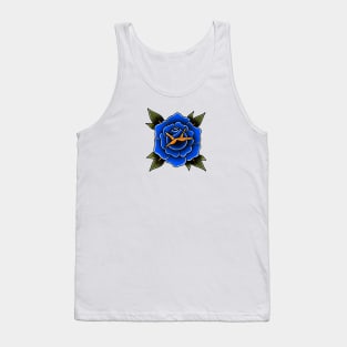 HomeSchoolTattoo Blue Rose Tank Top